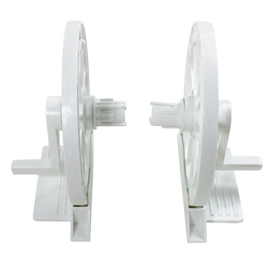 16.5" White Inground Pool Resin Solar Reel System