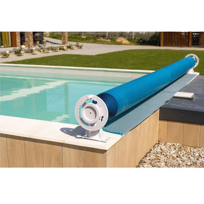 16.5" White Inground Pool Resin Solar Reel System