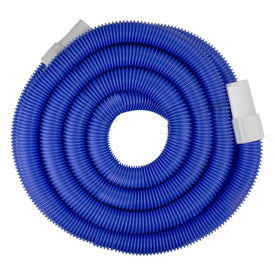 18' x 1.25" Blow-Mold PE In-Ground Swimming Pool Vacuum Hose with Swivel Cuff