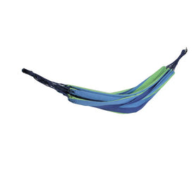 78" x 59" Striped Woven Two Person Double Brazilian Hammock
