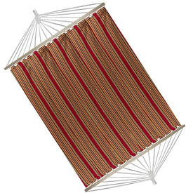 75" x 59" Cotton Striped Hammock