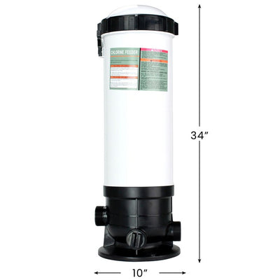 Automatic Off-Line Chlorinator Chemical Feeder 86lb Capacity