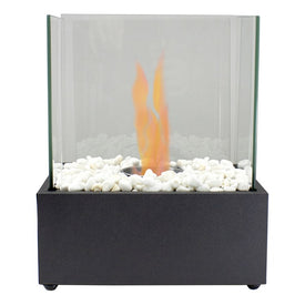 11.5" Bio Ethanol Ventless Portable Fireplace with Flame Guard