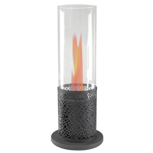 19.75" Bio Ethanol Round Portable Fireplace Decorative Base