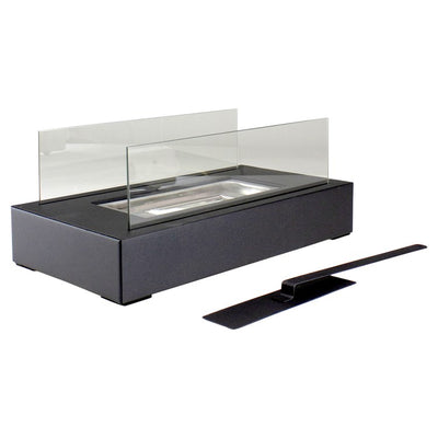 13.75" Bio Ethanol Ventless Portable Fireplace with Flame Guard