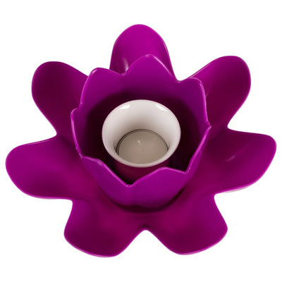 7.5" Magenta Hydro Tools Pool or Spa Floating Flower Candle Light