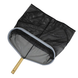 19.5" Black Ultra Deep Professional Swimming Pool Leaf Rake Skimmer Head