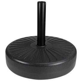 48 LBS Black Heavy Duty Water or Sand Umbrella Base