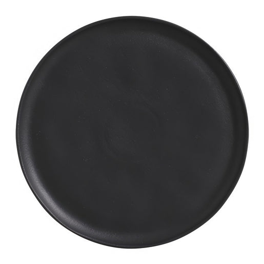 Matte Black Buffet Dinner Plates Set of 6