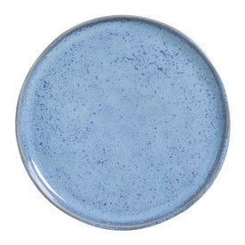 Bread Plate Breeze Set of 6 Light Blue Stoneware