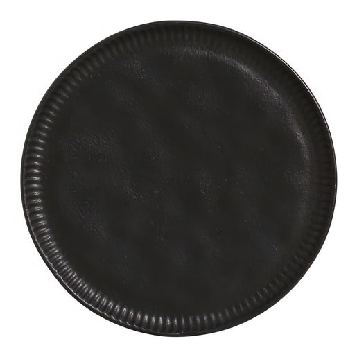 Matte Black Linhas Dinner Plates Set of 6