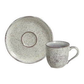 Pistache Coffee Cups & Saucers Set of 6
