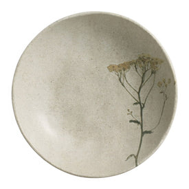 Salad Plate Set Campestre 6 Piece Ivory/Green/Yellow Stoneware