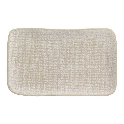 Latte Medium Rectangular Juta Platters Set of 4