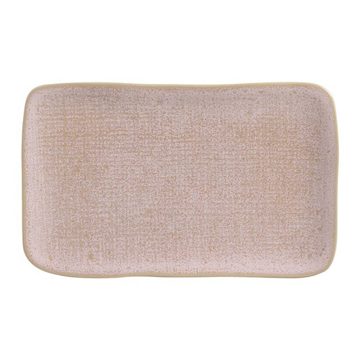 Litchi Medium Rectangular Juta Platters Set of 4