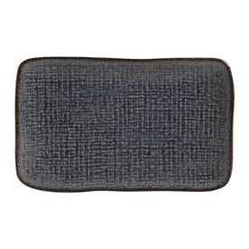 Titanium Medium Rectangular Juta Platters Set of 4