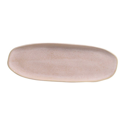 Litchi Large Shallow Oval Platters Set of 4