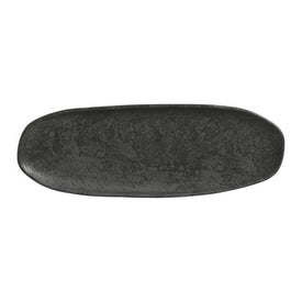 Chromium Large Shallow Oval Platters Set of 4