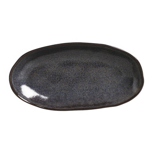 Titanium Large Deep Oval Platters Set of 4