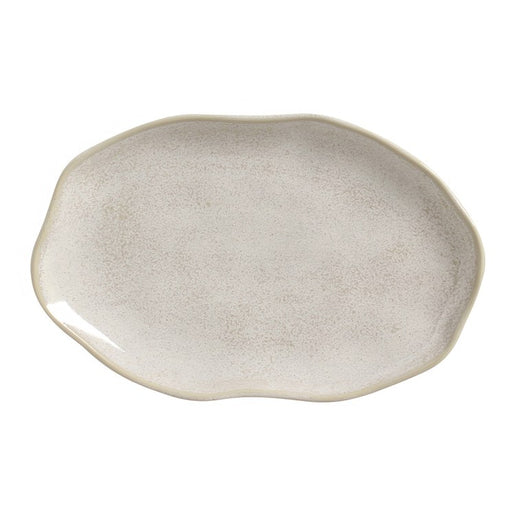 Latte Medium Shallow Oval Platters Set of 4
