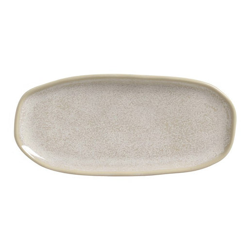 Latte Medium Shallow Oval Platters Set of 4