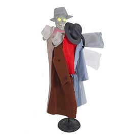 Seasonal Decor Motion Activated Coatrack Monster with Sound Halloween Multicolored Plastic 1 Piece