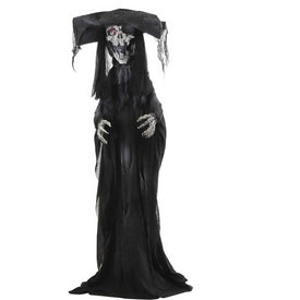 Seasonal Decor Shaking Pirate with Light Up Eyes Halloween Multicolored Plastic 1 Piece