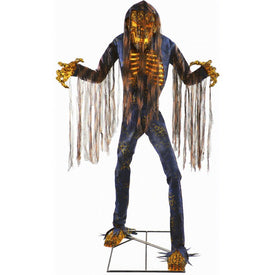 Seasonal Decor Tall Motion Activated Smoldering Ghoul Halloween 7.5 Feet Multicolored Plastic 1 Piece
