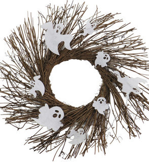 Product Image: HHWRTHGHST-1BR Holiday/Halloween/Halloween Indoor Decor