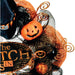 HHWRTHWTC-BLK Holiday/Halloween/Halloween Indoor Decor