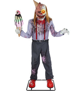 Product Image: HHSCREAMCLWN-1FLSA Holiday/Halloween/Halloween Outdoor Decor