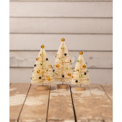 Mini Halloween Trees Set of 3