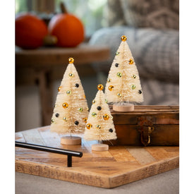 Mini Halloween Trees Set of 3