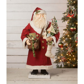 Jolly Old St. Nicholas with Toys