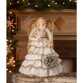 Santos Angel with Paper Skirt