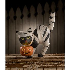 Mummy Kitty Paper Mache
