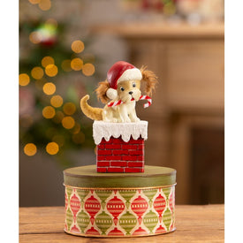 Christmas Puppy on Box