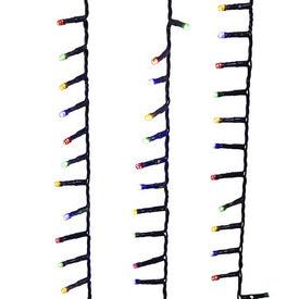49.2-Foot 600-Light Dual Color 5MM LED Multifunction Rice Lights with Green Wire