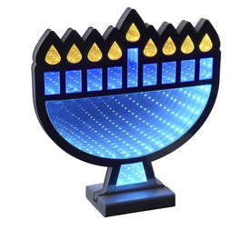 9.84" Menorah Infinity Light