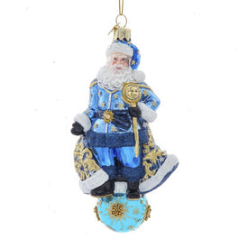 6" Bellissimo Celestial Santa Ornament