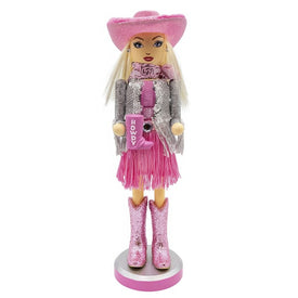 12" Honky Tonk Cowgirl Nutcracker