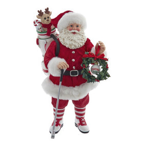 10.5" Fabriche Golf Santa