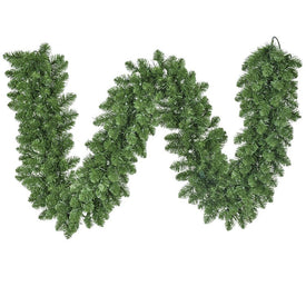 9' Prelit Clear LED Vanderbilt Garland