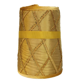 24" Gold Satin Tree Collar