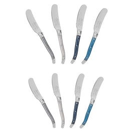 Laguiole Set of 8 Cheese Spreaders - Coastal Frost