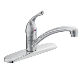 Chateau Single Handle Low-Arc Kitchen Faucet without Sprayer