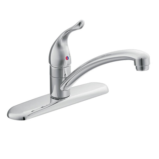 Chateau Single Handle Low-Arc Kitchen Faucet without Sprayer