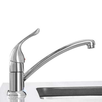 Chateau Single Handle Low-Arc Kitchen Faucet without Sprayer