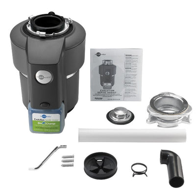 Evolution Septic Assist 3/4 HP Continuous Feed MultiGrind Garbage Disposal