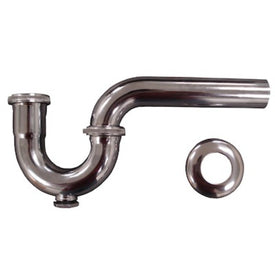 P-Trap Brass 1-1/2 Inch 17 Gauge Chrome 710BN-1